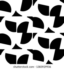 Halftone monochrome texture background. Abstract vintage black and white vector illustration Texture