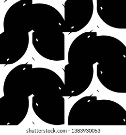 Halftone monochrome texture background. Abstract vintage black and white vector illustration Texture