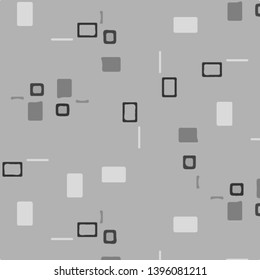 Halftone monochrome texture background. Abstract vintage black and white vector illustration Texture