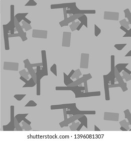 Halftone monochrome texture background. Abstract vintage black and white vector illustration Texture