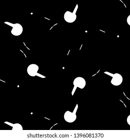 Halftone monochrome texture background. Abstract vintage black and white vector illustration Texture