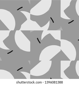 Halftone monochrome texture background. Abstract vintage black and white vector illustration Texture