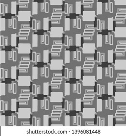 Halftone monochrome texture background. Abstract vintage black and white vector illustration Texture