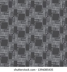 Halftone monochrome texture background. Abstract vintage black and white vector illustration Texture