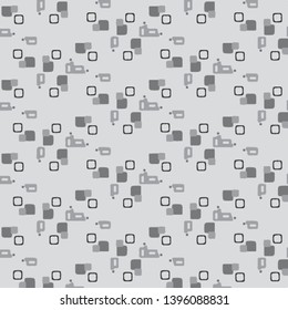Halftone monochrome texture background. Abstract vintage black and white vector illustration Texture