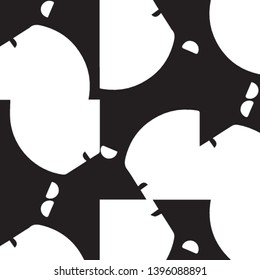 Halftone monochrome texture background. Abstract vintage black and white vector illustration Texture