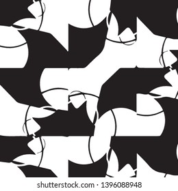 Halftone monochrome texture background. Abstract vintage black and white vector illustration Texture