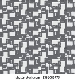 Halftone monochrome texture background. Abstract vintage black and white vector illustration Texture