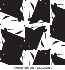 Halftone monochrome texture background. Abstract vintage black and white vector illustration Texture