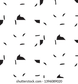Halftone monochrome texture background. Abstract vintage black and white vector illustration Texture