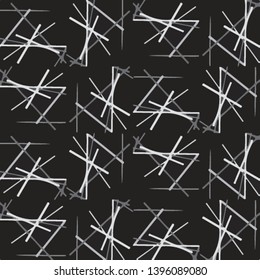 Halftone monochrome texture background. Abstract vintage black and white vector illustration Texture