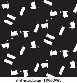Halftone monochrome texture background. Abstract vintage black and white vector illustration Texture