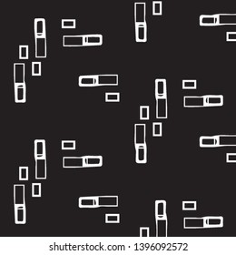 Halftone monochrome texture background. Abstract vintage black and white vector illustration Texture