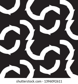 Halftone monochrome texture background. Abstract vintage black and white vector illustration Texture