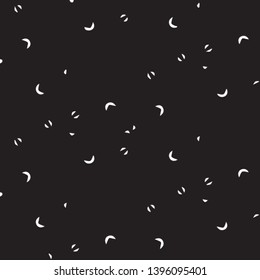 Halftone monochrome texture background. Abstract vintage black and white vector illustration Texture