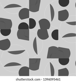 Halftone monochrome texture background. Abstract vintage black and white vector illustration Texture