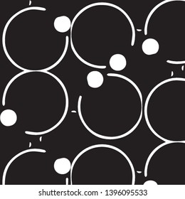 Halftone monochrome texture background. Abstract vintage black and white vector illustration Texture