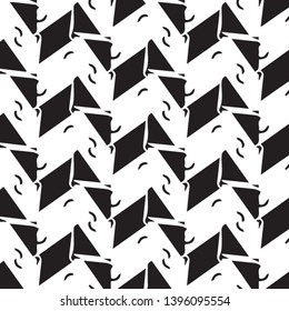 Halftone monochrome texture background. Abstract vintage black and white vector illustration Texture