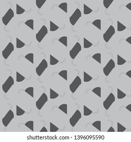 Halftone monochrome texture background. Abstract vintage black and white vector illustration Texture