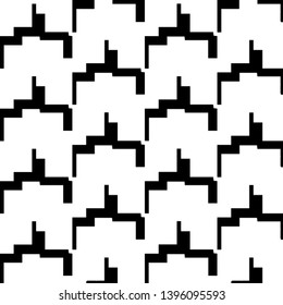 Halftone monochrome texture background. Abstract vintage black and white vector illustration Texture