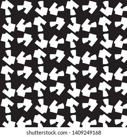 Halftone monochrome texture background. Abstract vintage black and white vector illustration Texture