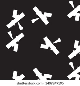 Halftone monochrome texture background. Abstract vintage black and white vector illustration Texture