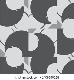 Halftone monochrome texture background. Abstract vintage black and white vector illustration Texture