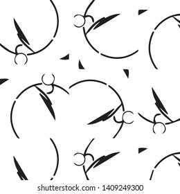 Halftone monochrome texture background. Abstract vintage black and white vector illustration Texture