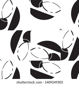 Halftone monochrome texture background. Abstract vintage black and white vector illustration Texture