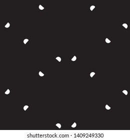 Halftone monochrome texture background. Abstract vintage black and white vector illustration Texture
