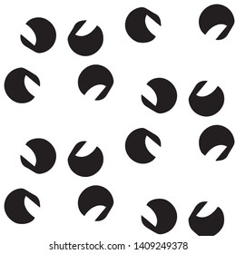 Halftone monochrome texture background. Abstract vintage black and white vector illustration Texture