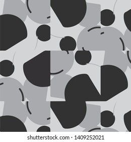 Halftone monochrome texture background. Abstract vintage black and white vector illustration Texture