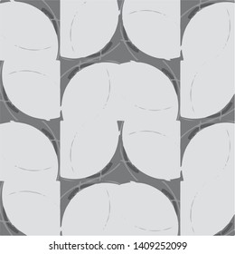 Halftone monochrome texture background. Abstract vintage black and white vector illustration Texture