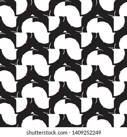 Halftone monochrome texture background. Abstract vintage black and white vector illustration Texture