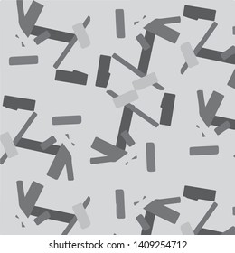 Halftone monochrome texture background. Abstract vintage black and white vector illustration Texture