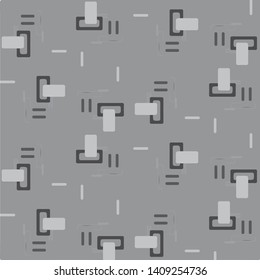 Halftone monochrome texture background. Abstract vintage black and white vector illustration Texture