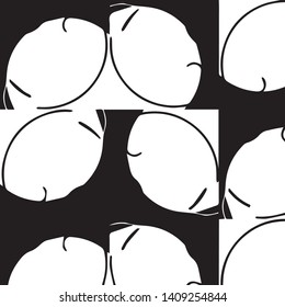 Halftone monochrome texture background. Abstract vintage black and white vector illustration Texture