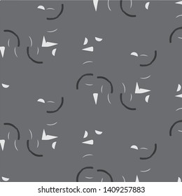 Halftone monochrome texture background. Abstract vintage black and white vector illustration Texture