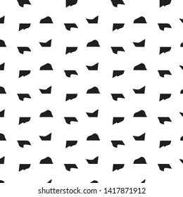 Halftone monochrome texture background. Abstract vintage black and white vector illustration Texture