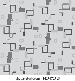 Halftone monochrome texture background. Abstract vintage black and white vector illustration Texture
