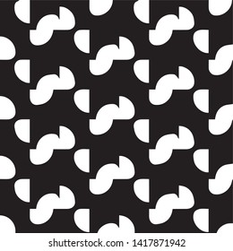 Halftone monochrome texture background. Abstract vintage black and white vector illustration Texture