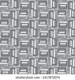 Halftone monochrome texture background. Abstract vintage black and white vector illustration Texture