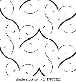 Halftone monochrome texture background. Abstract vintage black and white vector illustration Texture