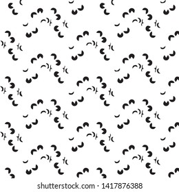 Halftone monochrome texture background. Abstract vintage black and white vector illustration Texture