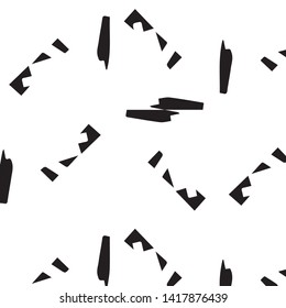 Halftone monochrome texture background. Abstract vintage black and white vector illustration Texture