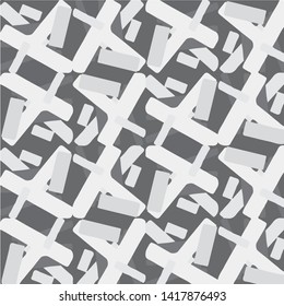 Halftone monochrome texture background. Abstract vintage black and white vector illustration Texture