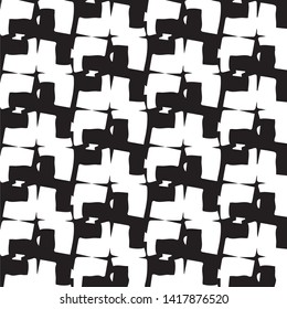 Halftone monochrome texture background. Abstract vintage black and white vector illustration Texture