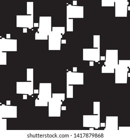Halftone monochrome texture background. Abstract vintage black and white vector illustration Texture