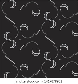 Halftone monochrome texture background. Abstract vintage black and white vector illustration Texture