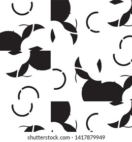 Halftone monochrome texture background. Abstract vintage black and white vector illustration Texture